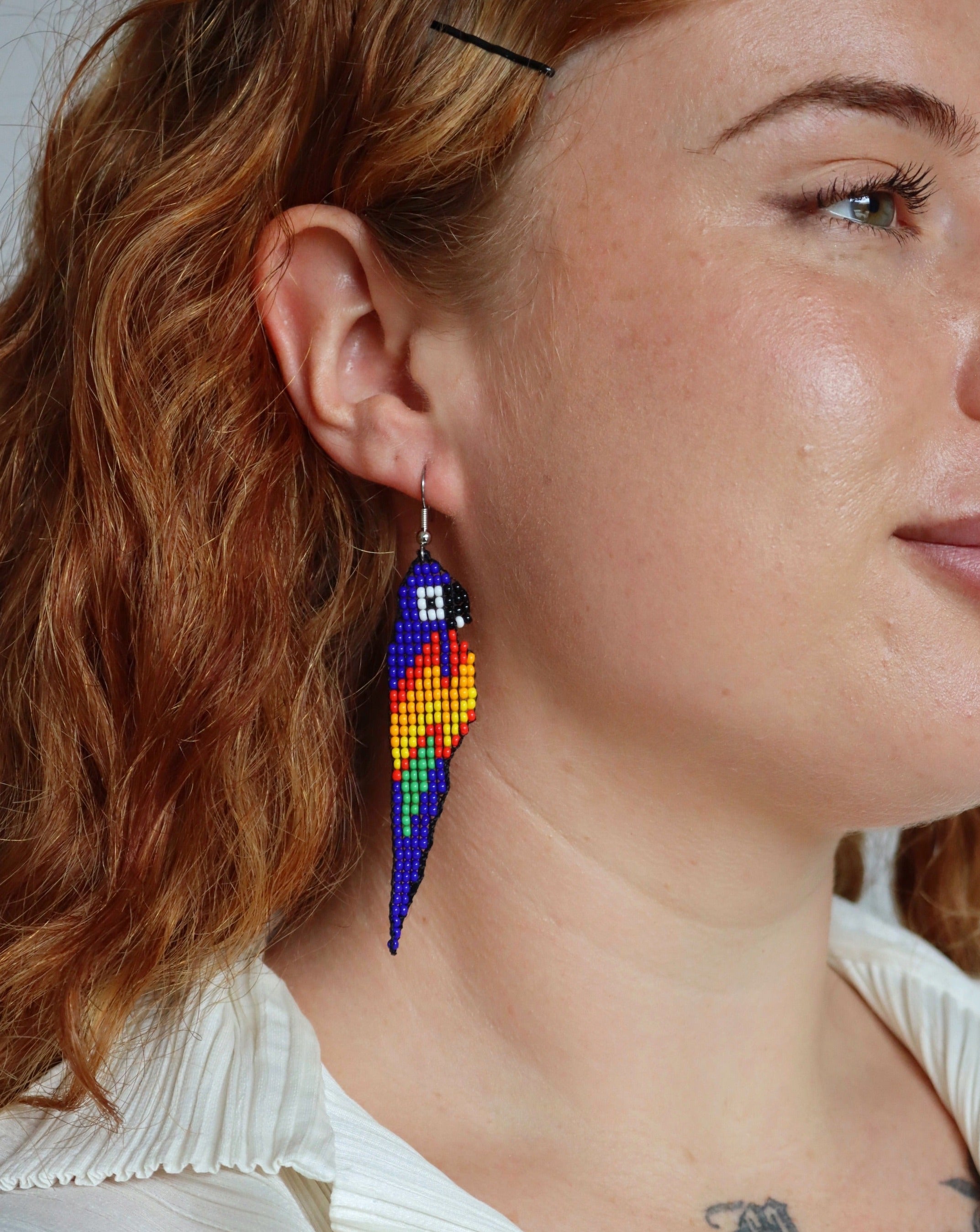 PARROT EARRINGS | AZUL