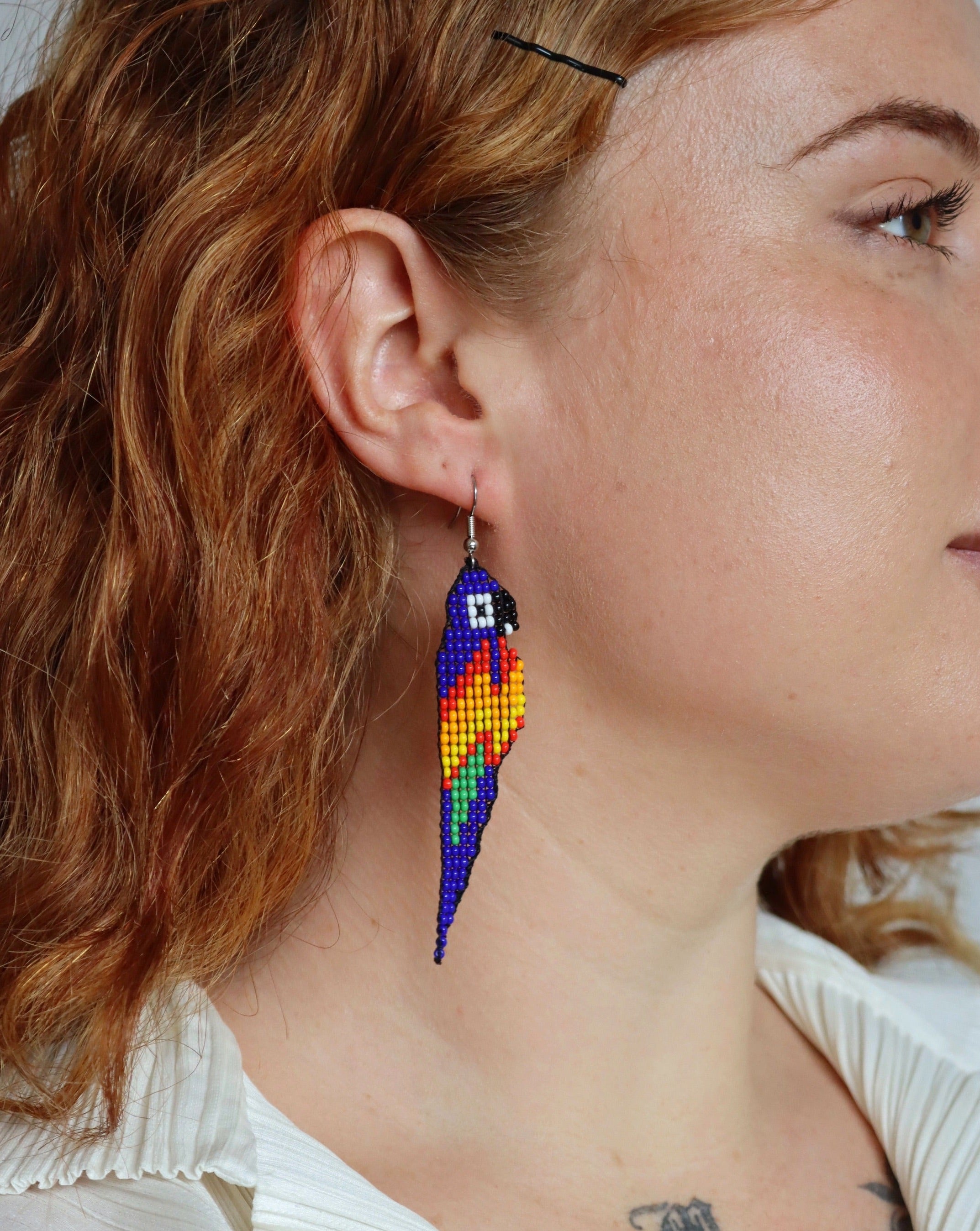 PARROT EARRINGS | AZUL