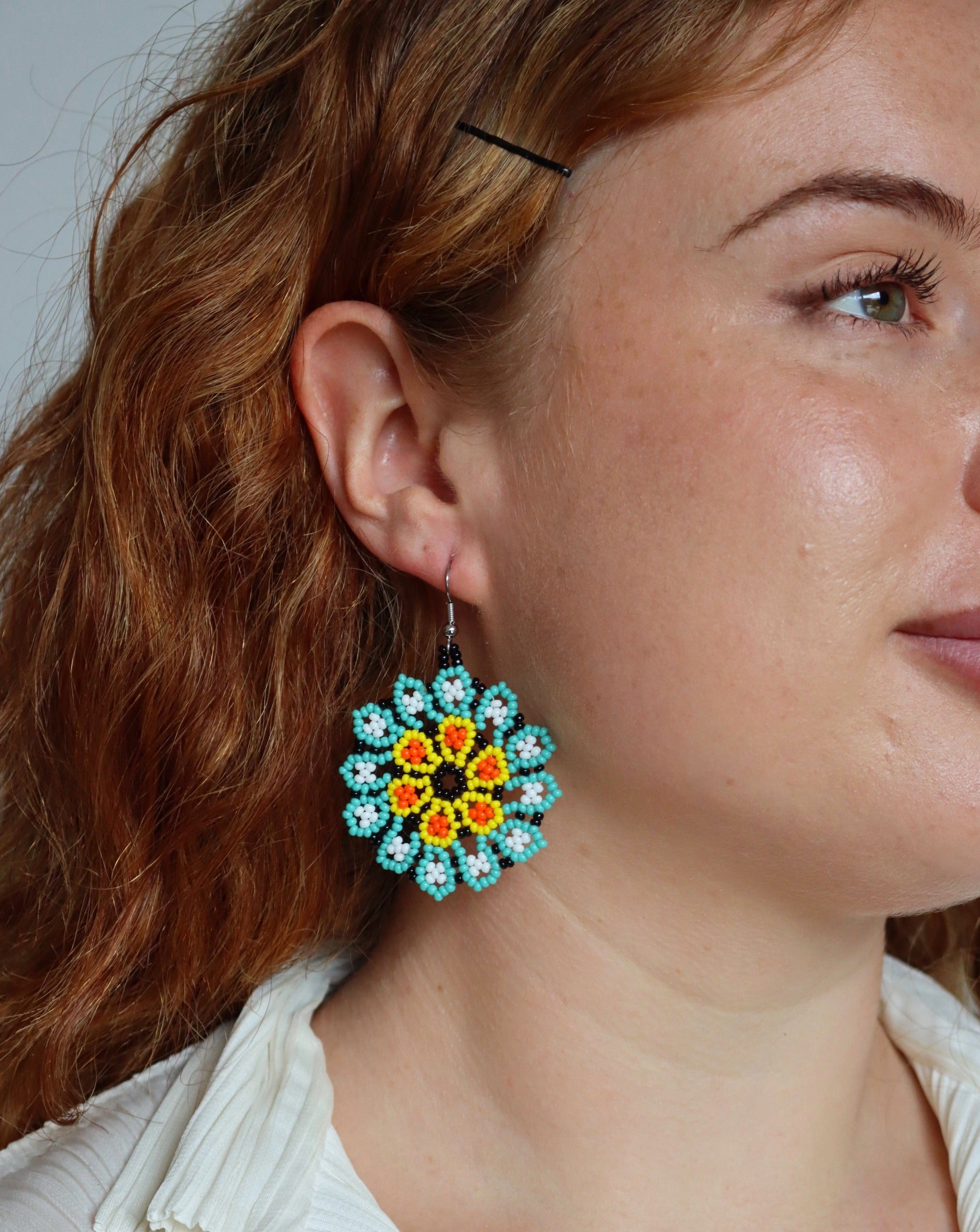 KALEIDO FLORA EARRINGS | CIELO