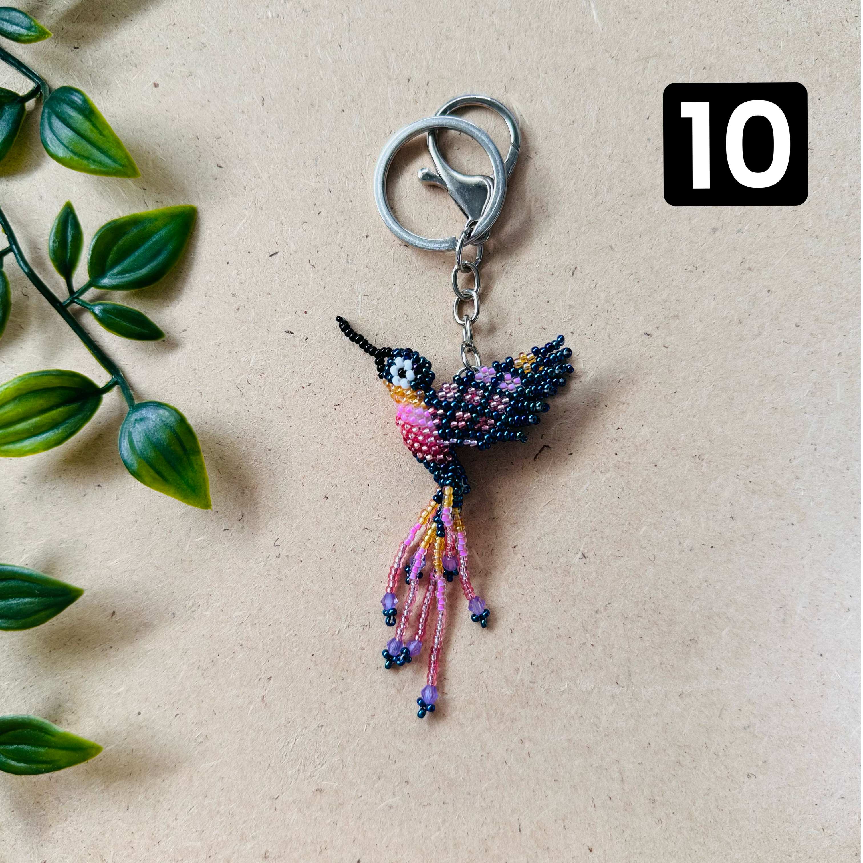 ARCHIVE | HUMMINGBIRD KEYCHAINS | SMALL #1 – #20