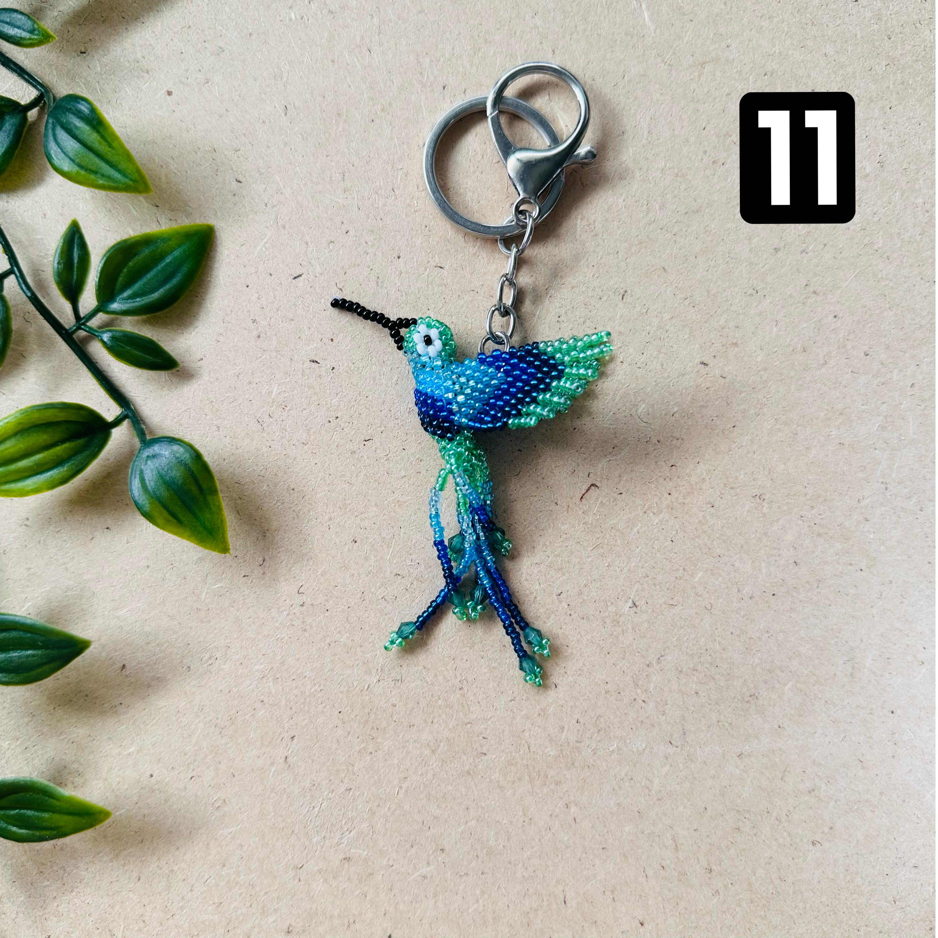 ARCHIVE | HUMMINGBIRD KEYCHAINS | SMALL #1 – #20