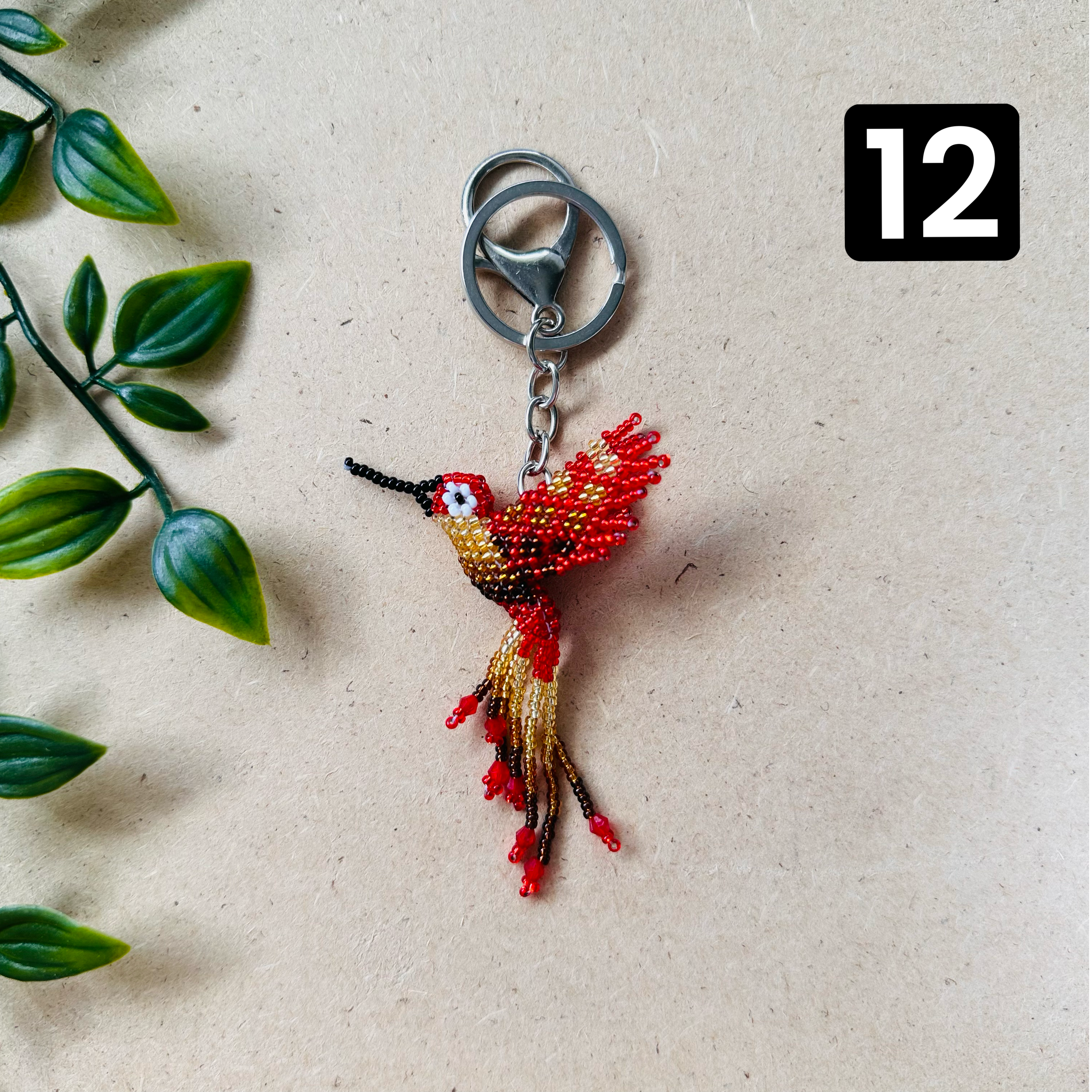 ARCHIVE | HUMMINGBIRD KEYCHAINS | SMALL #1 – #20