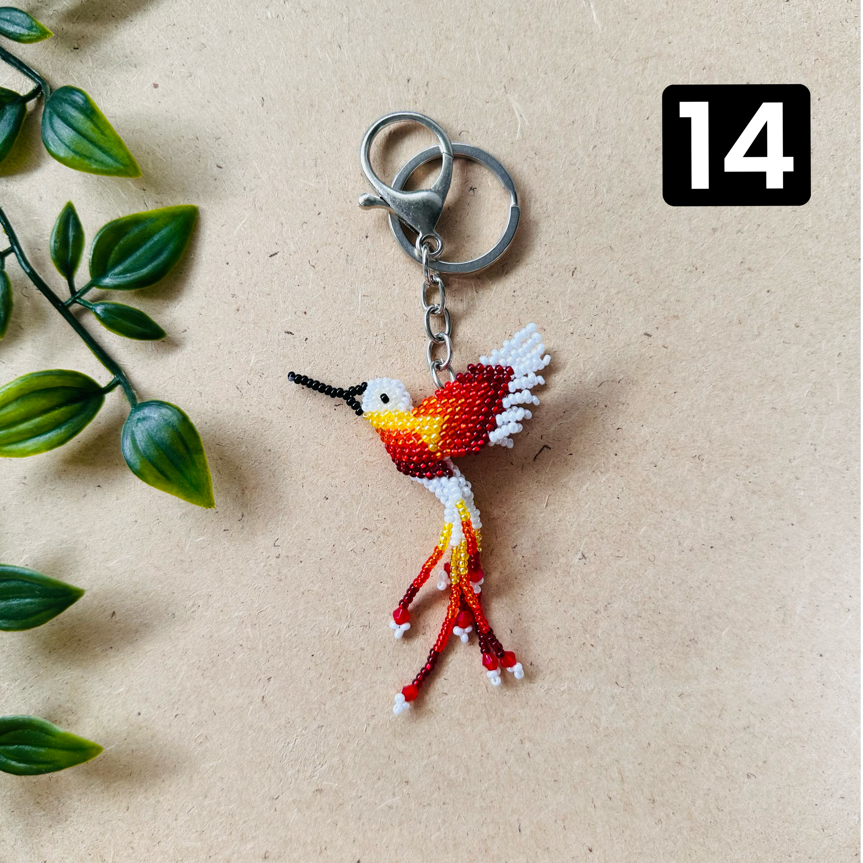 ARCHIVE | HUMMINGBIRD KEYCHAINS | SMALL #1 – #20