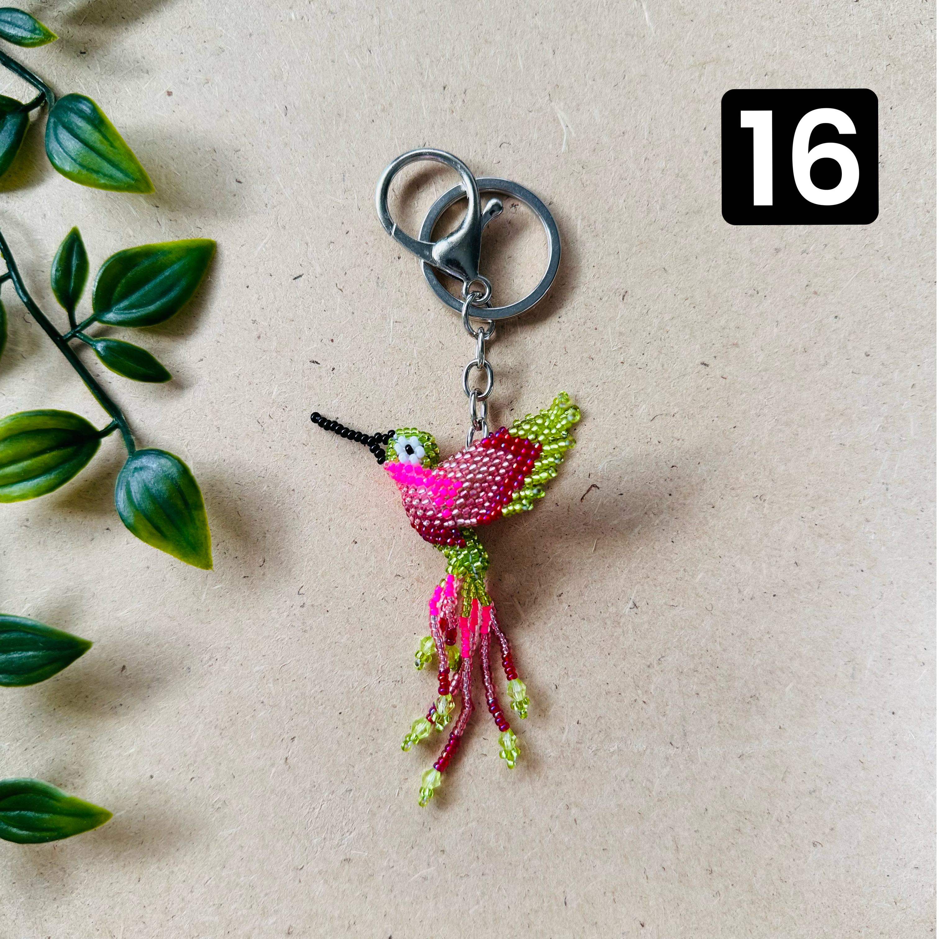 ARCHIVE | HUMMINGBIRD KEYCHAINS | SMALL #1 – #20