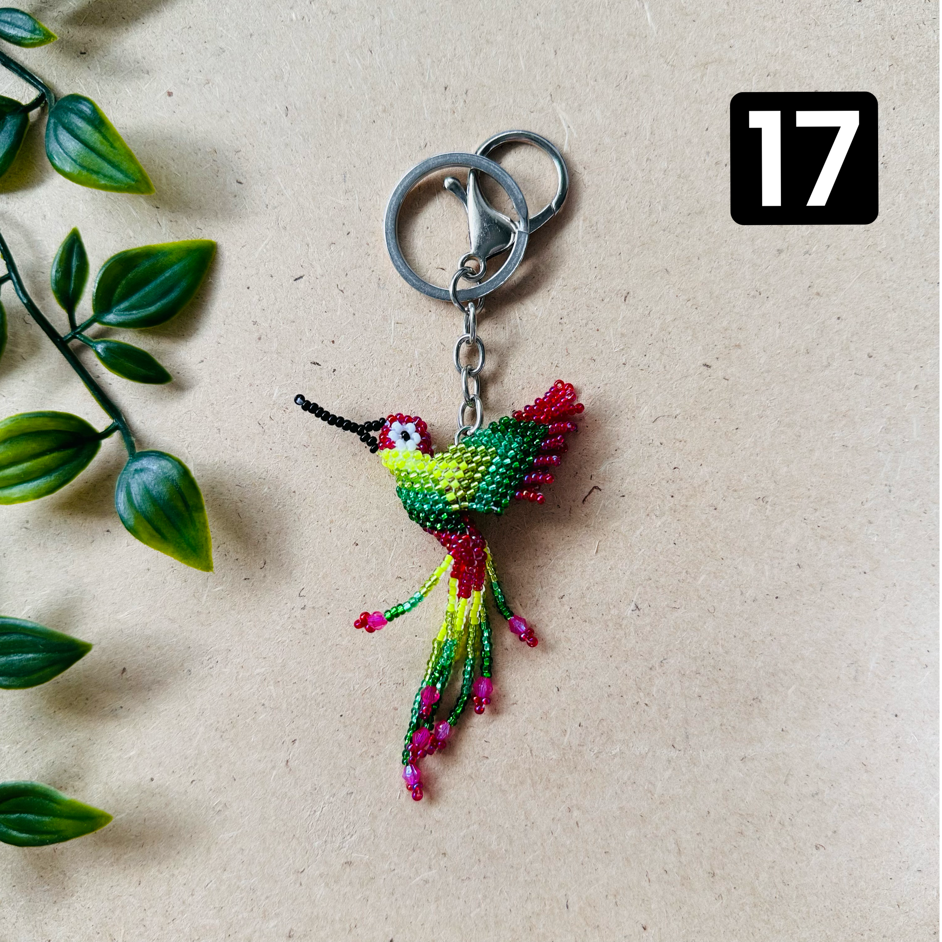 ARCHIVE | HUMMINGBIRD KEYCHAINS | SMALL #1 – #20