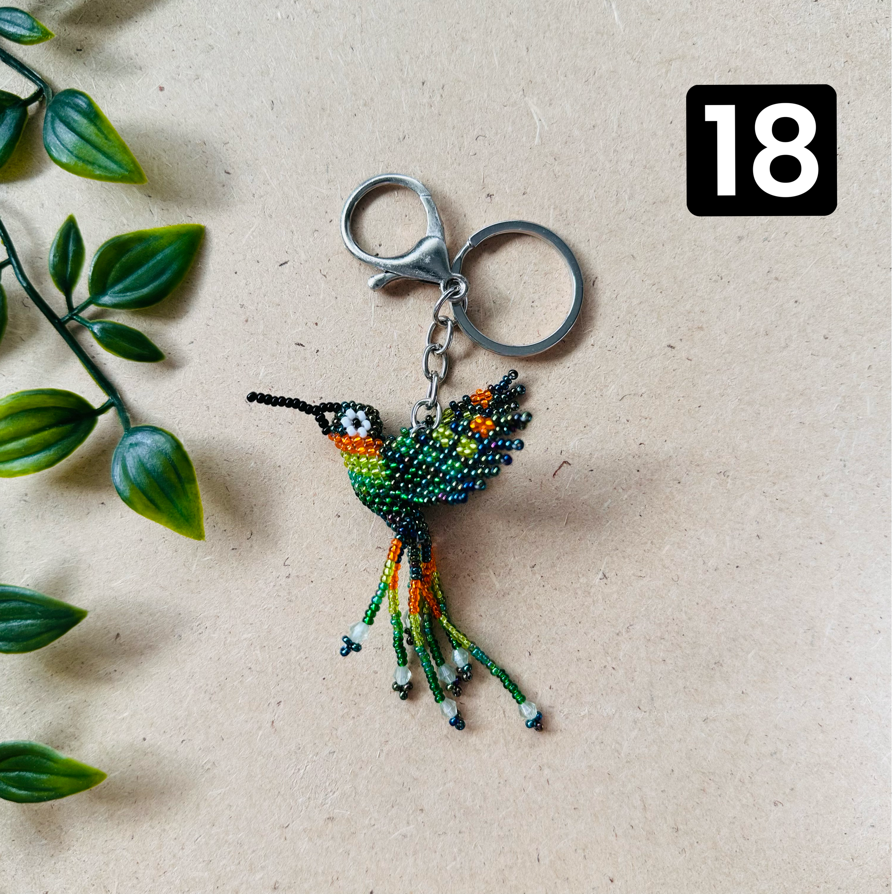 ARCHIVE | HUMMINGBIRD KEYCHAINS | SMALL #1 – #20