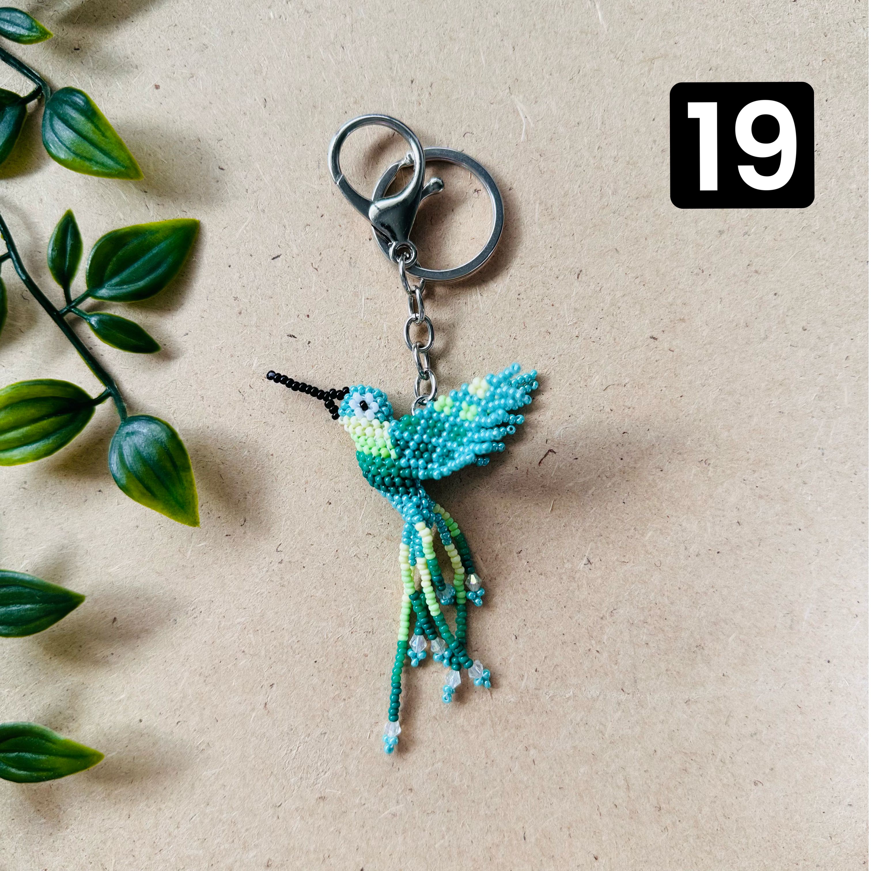 ARCHIVE | HUMMINGBIRD KEYCHAINS | SMALL #1 – #20