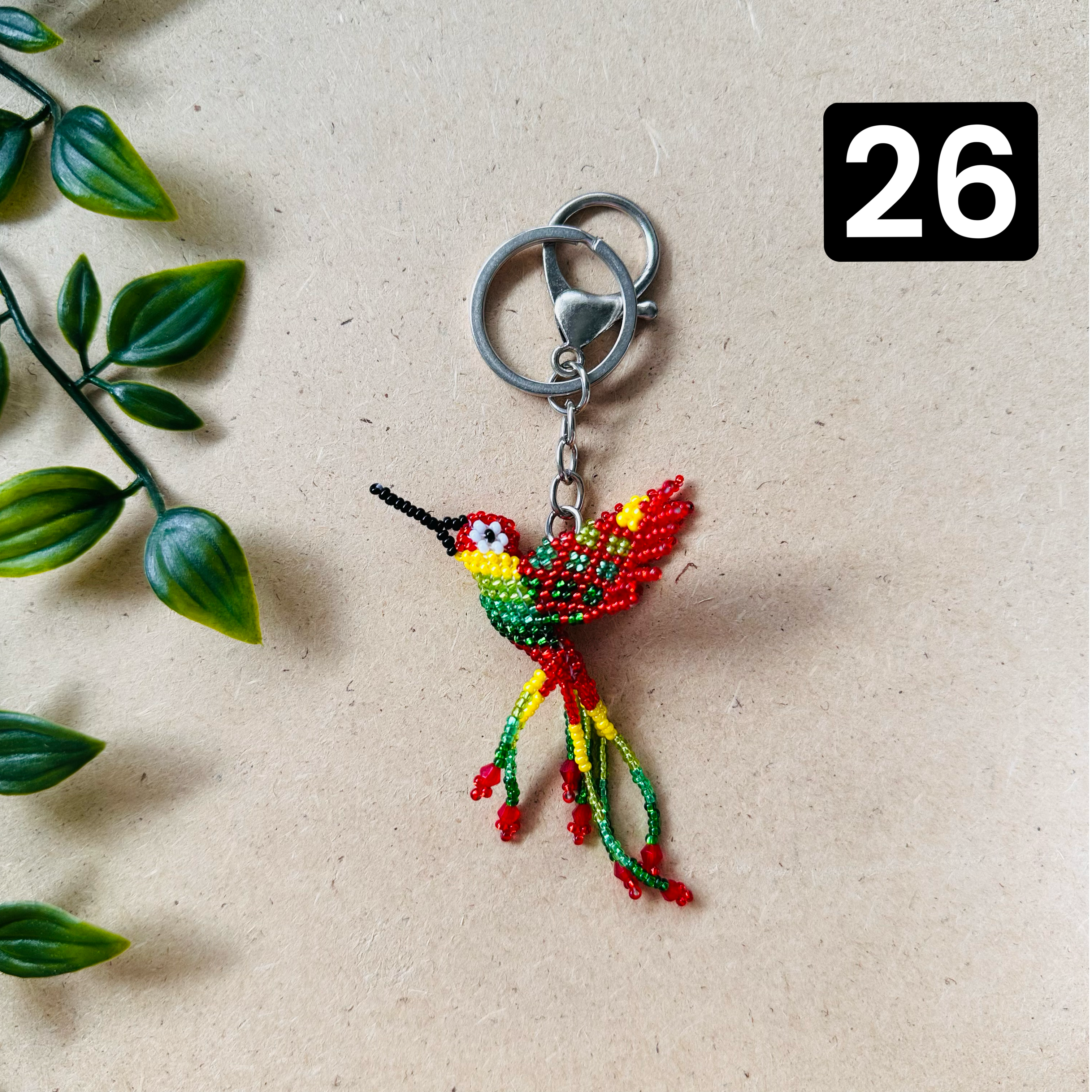 ARCHIVE | HUMMINGBIRD KEYCHAINS | SMALL #21 - #39