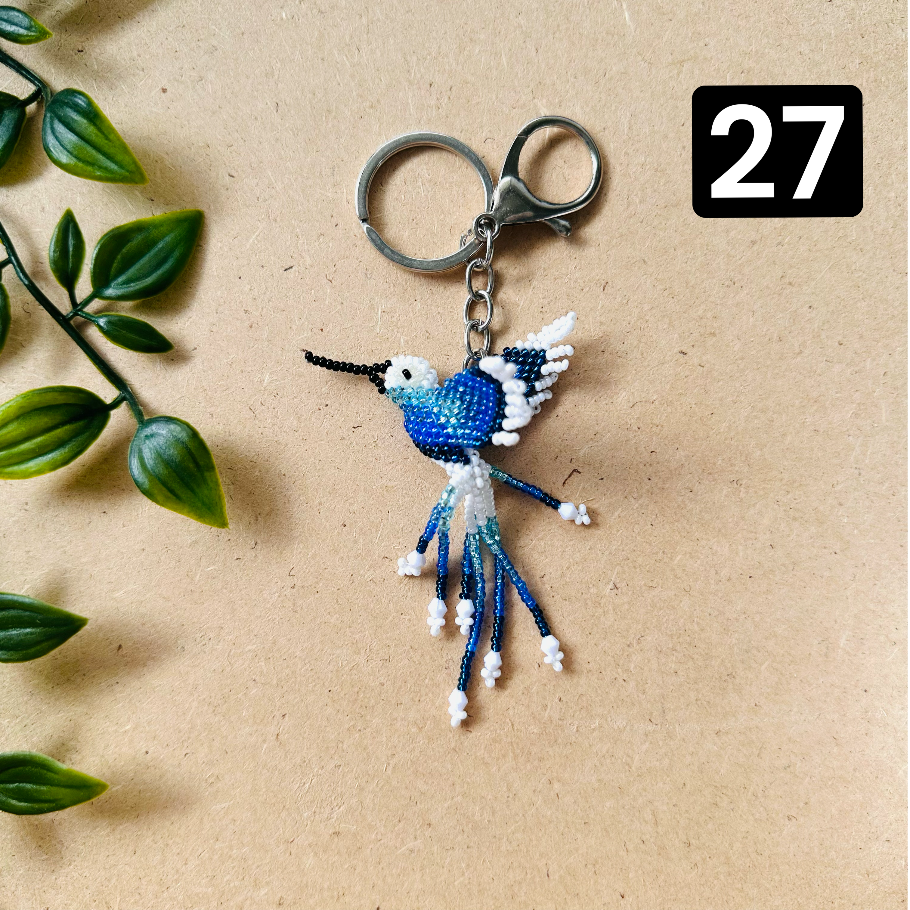 ARCHIVE | HUMMINGBIRD KEYCHAINS | SMALL #21 - #39