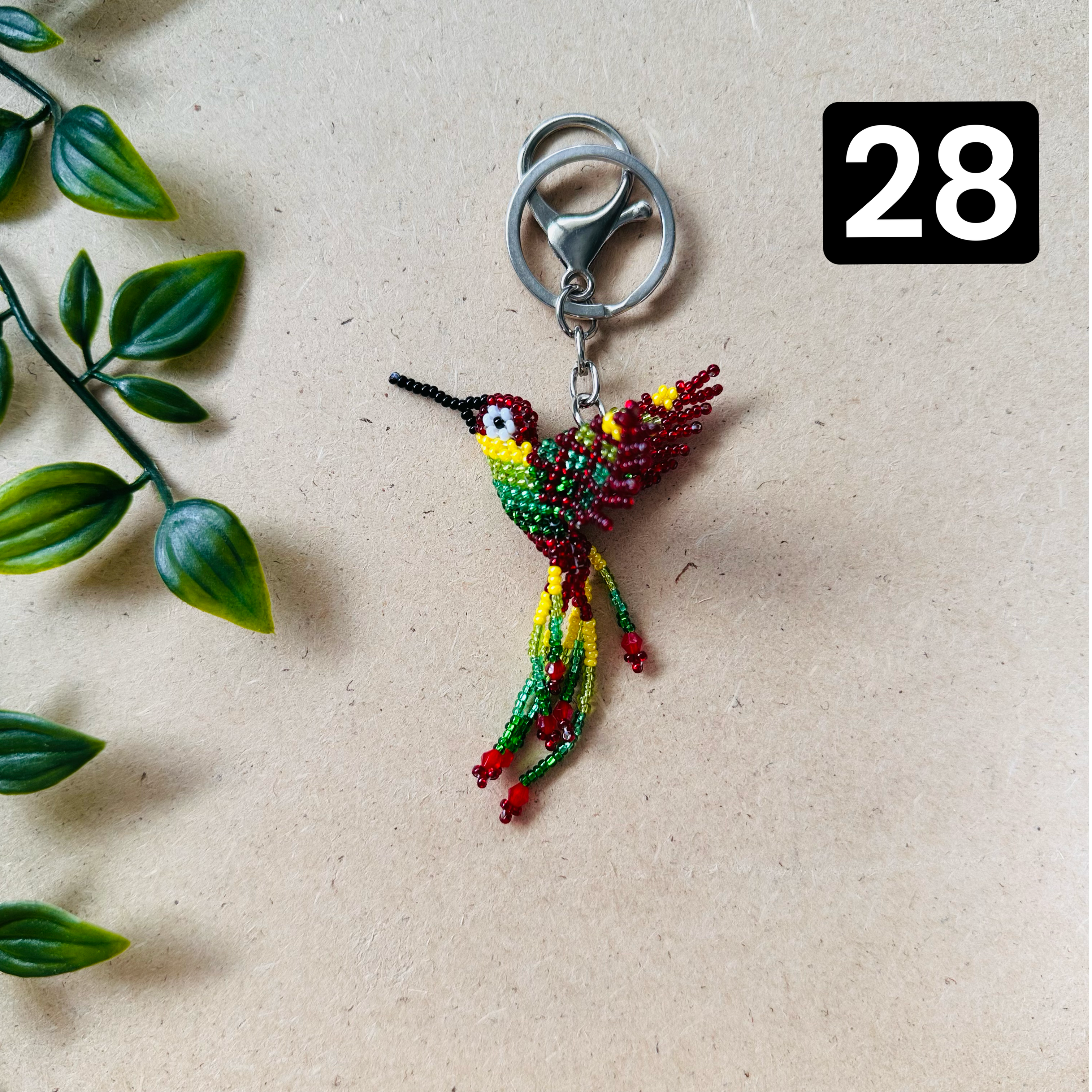 ARCHIVE | HUMMINGBIRD KEYCHAINS | SMALL #21 - #39