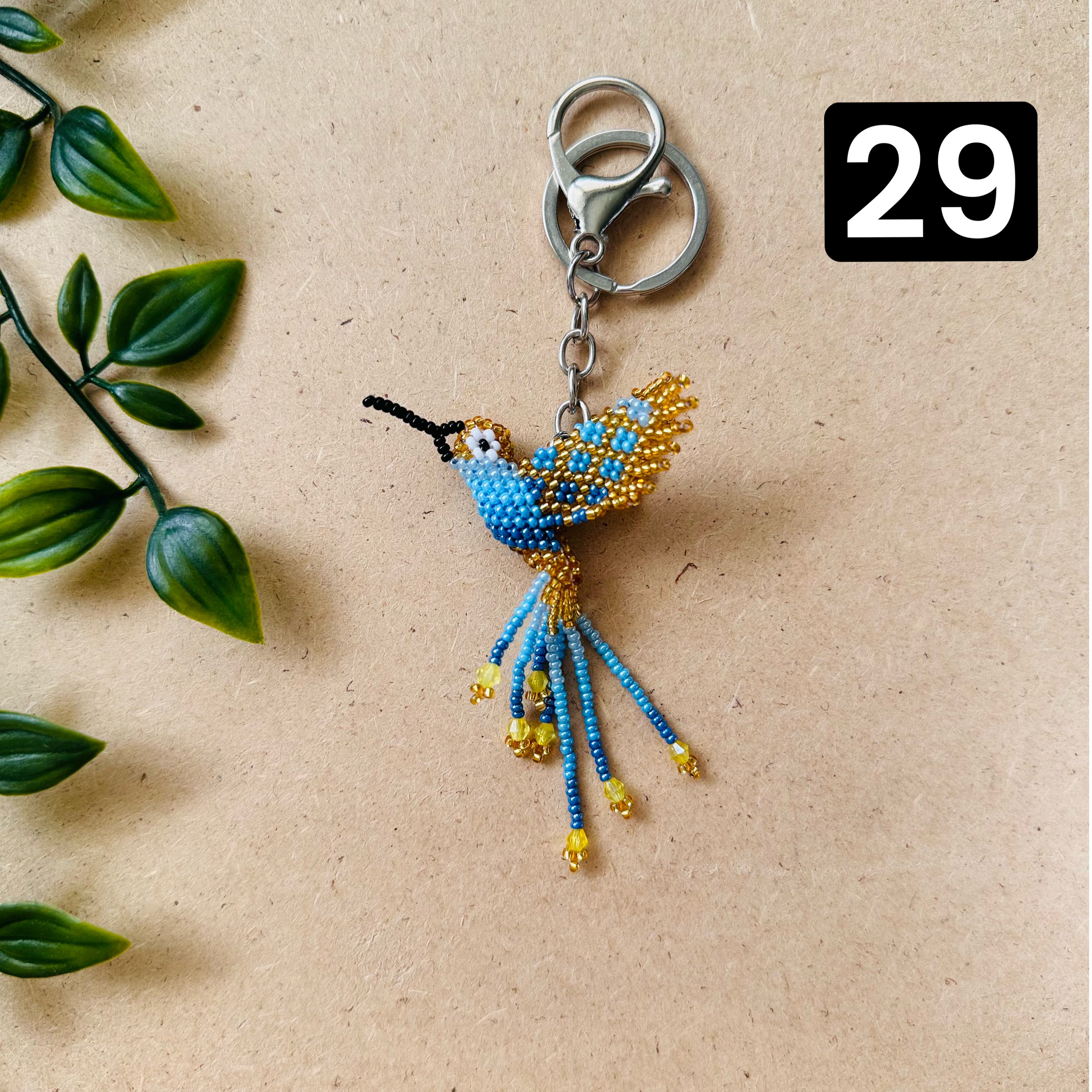 ARCHIVE | HUMMINGBIRD KEYCHAINS | SMALL #21 - #39