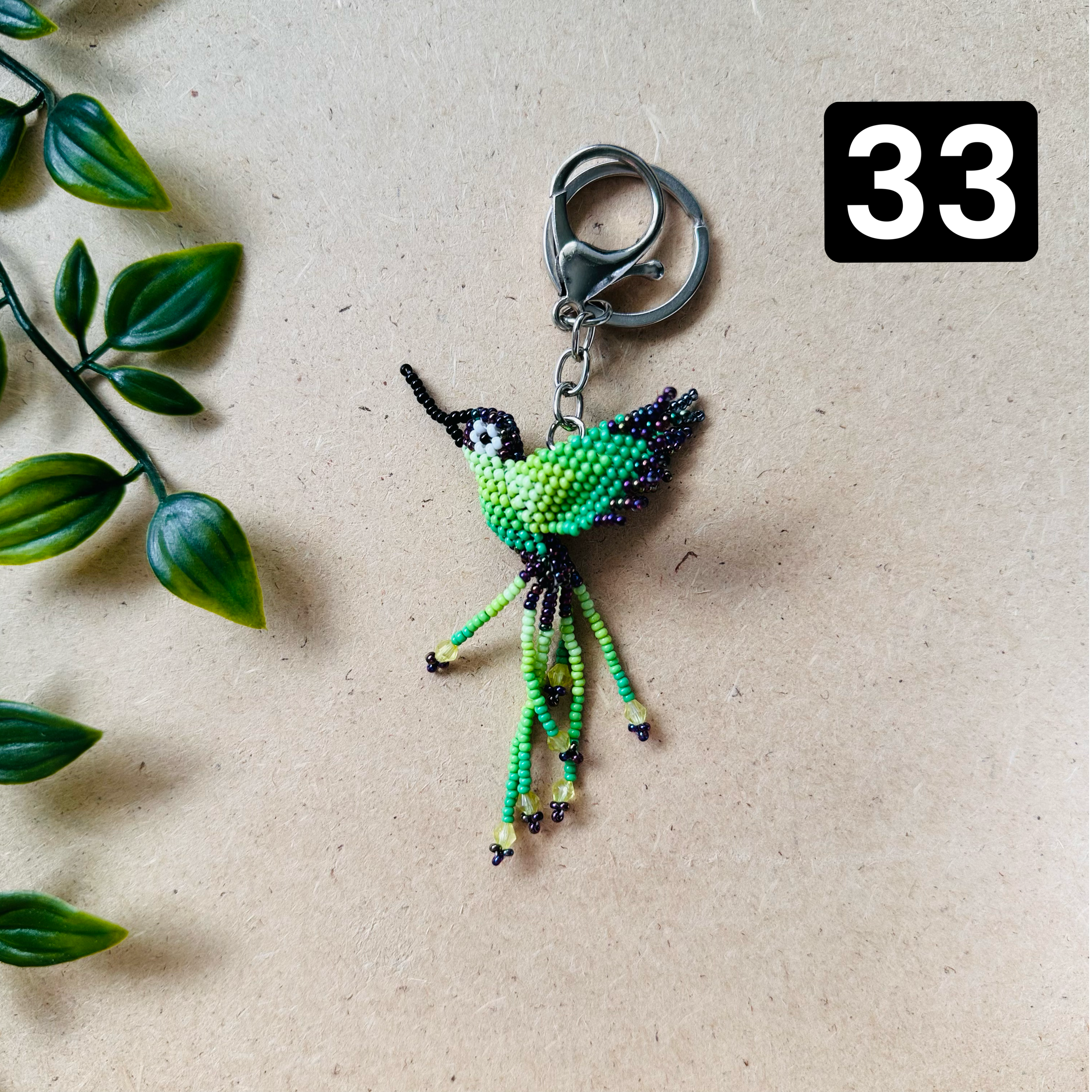 ARCHIVE | HUMMINGBIRD KEYCHAINS | SMALL #21 - #39