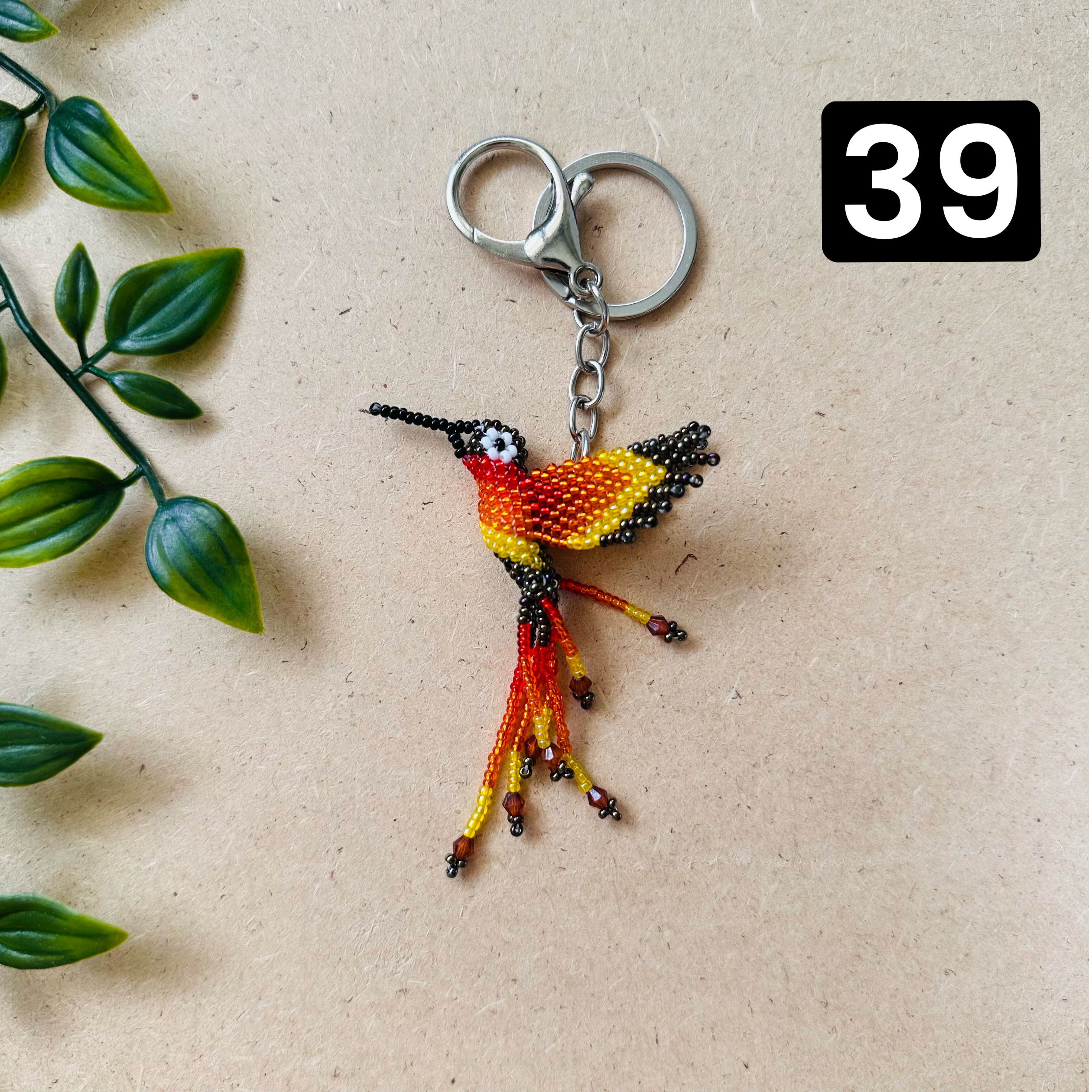 ARCHIVE | HUMMINGBIRD KEYCHAINS | SMALL #21 - #39