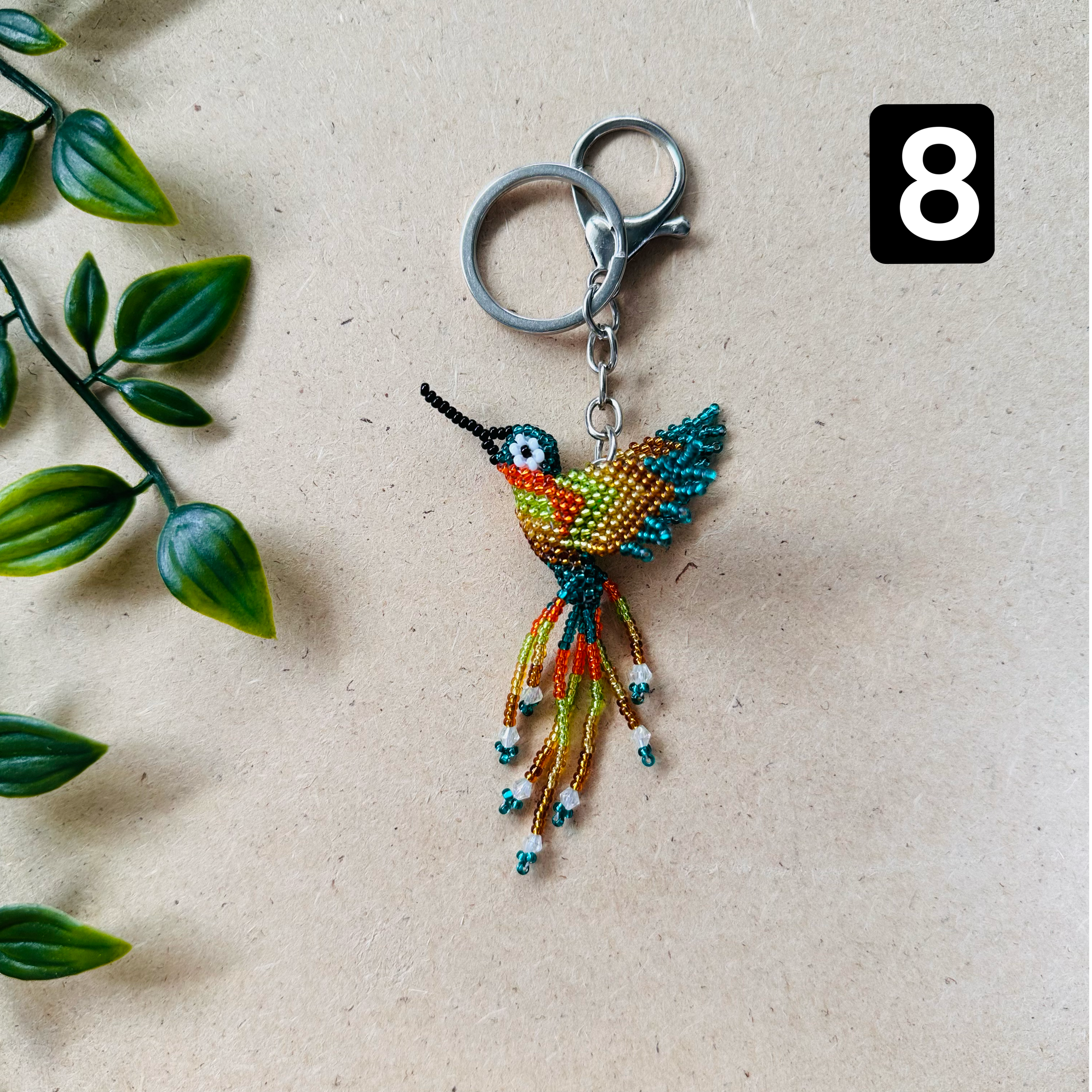 ARCHIVE | HUMMINGBIRD KEYCHAINS | SMALL #1 – #20