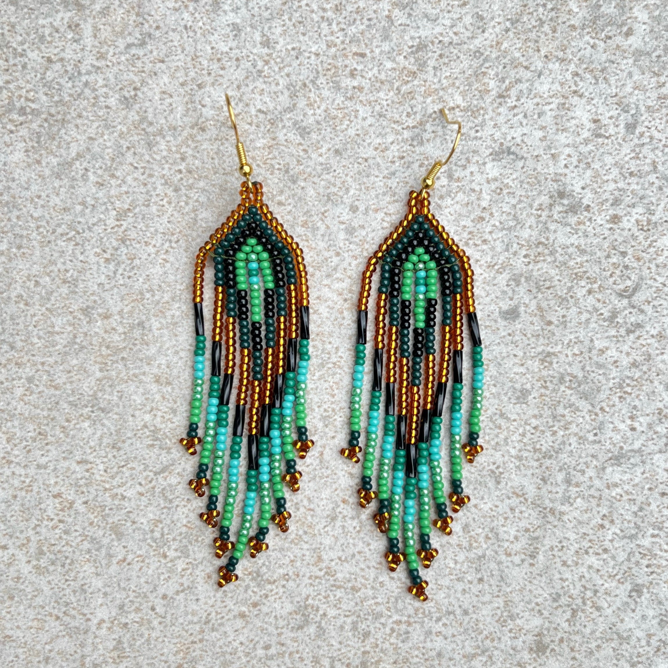 RADIATE #9 | MIDI |  EMERALD & GOLD