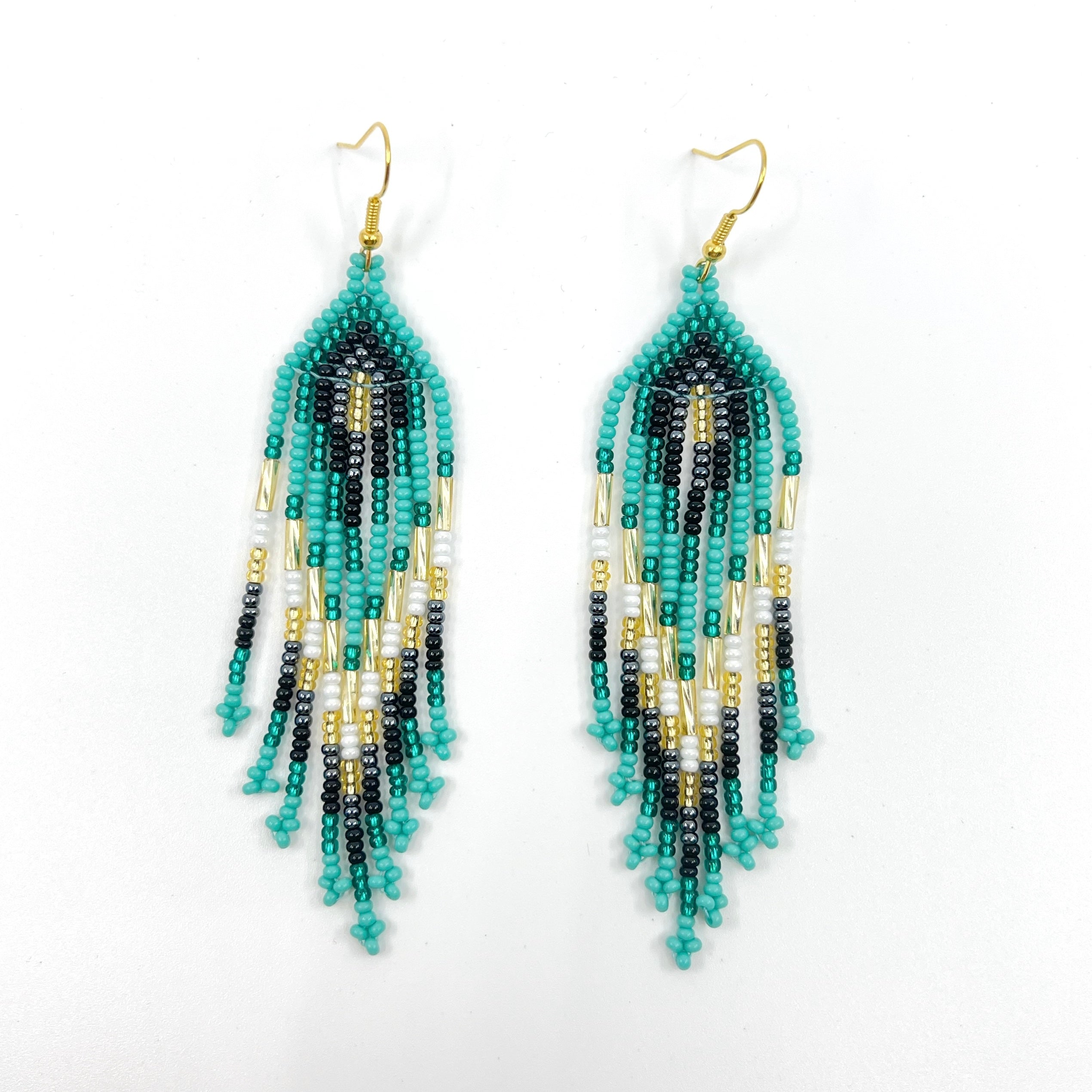 RADIATE #1 | MIDI | TURQUOISE & GOLD