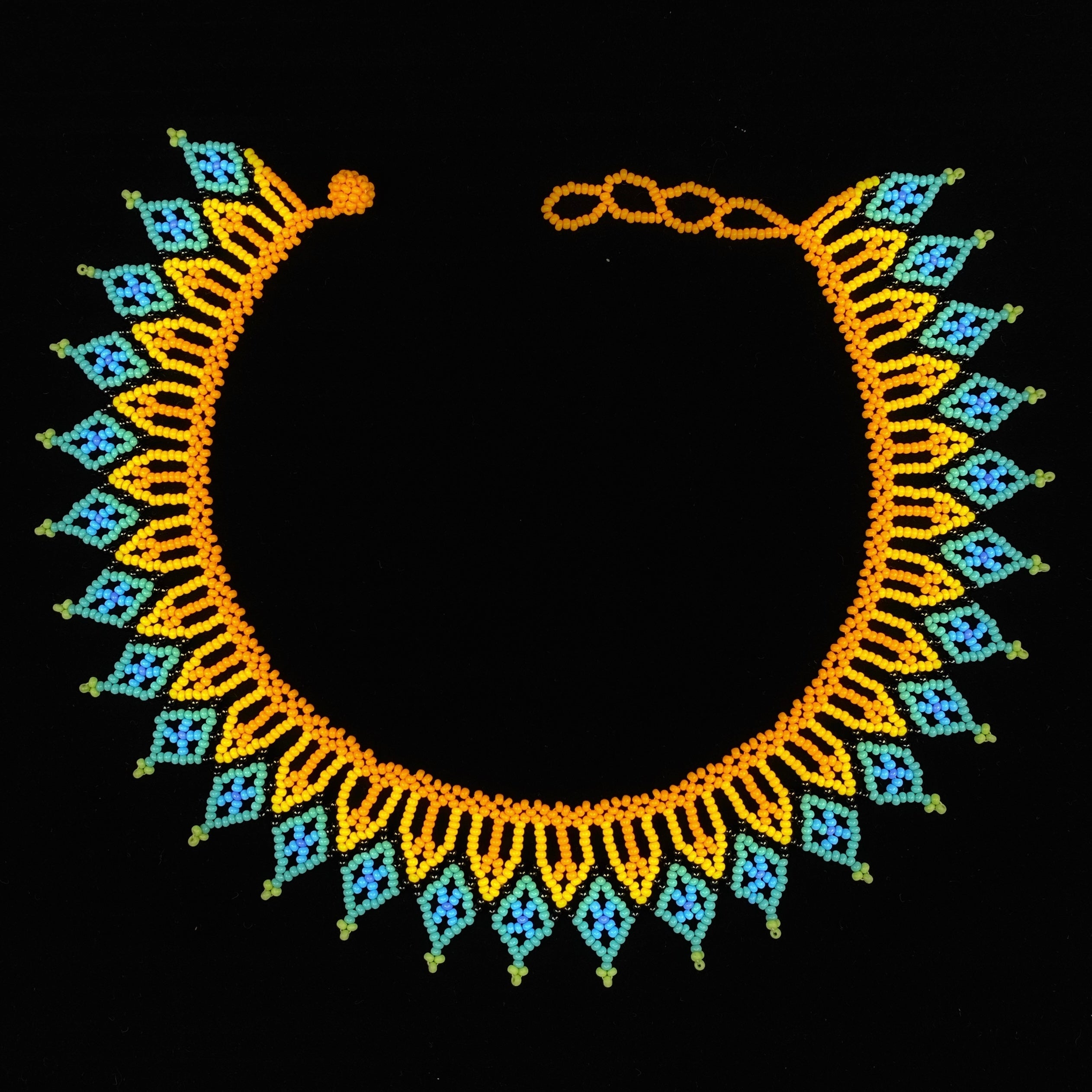 AUCHAMA #46 | YELLOW & SKY BLUE