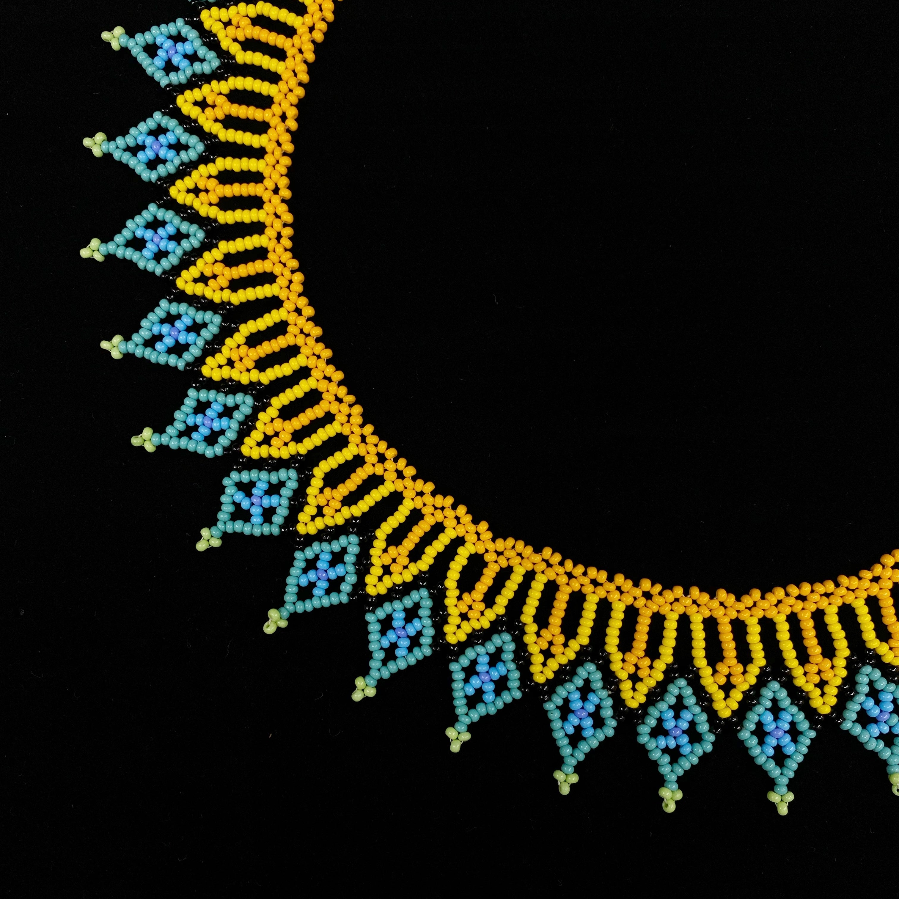 AUCHAMA #46 | YELLOW & SKY BLUE
