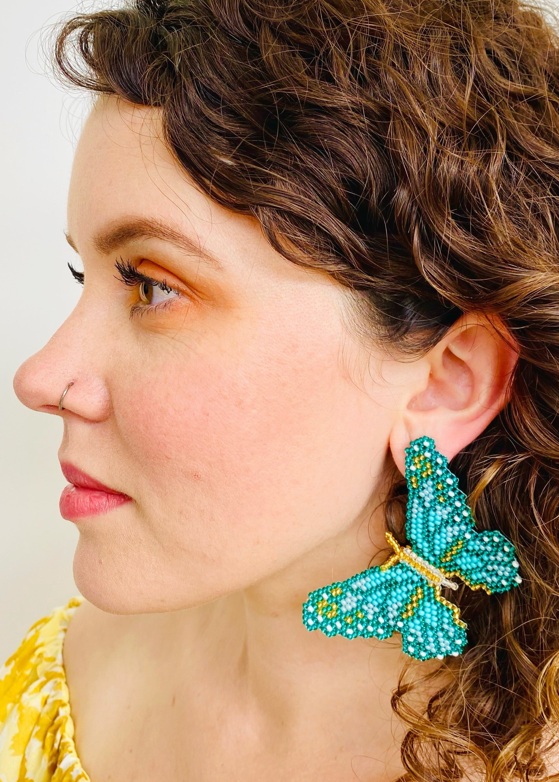 MARIPOSA MAXI #7 | TURQUOISE GOLDEN