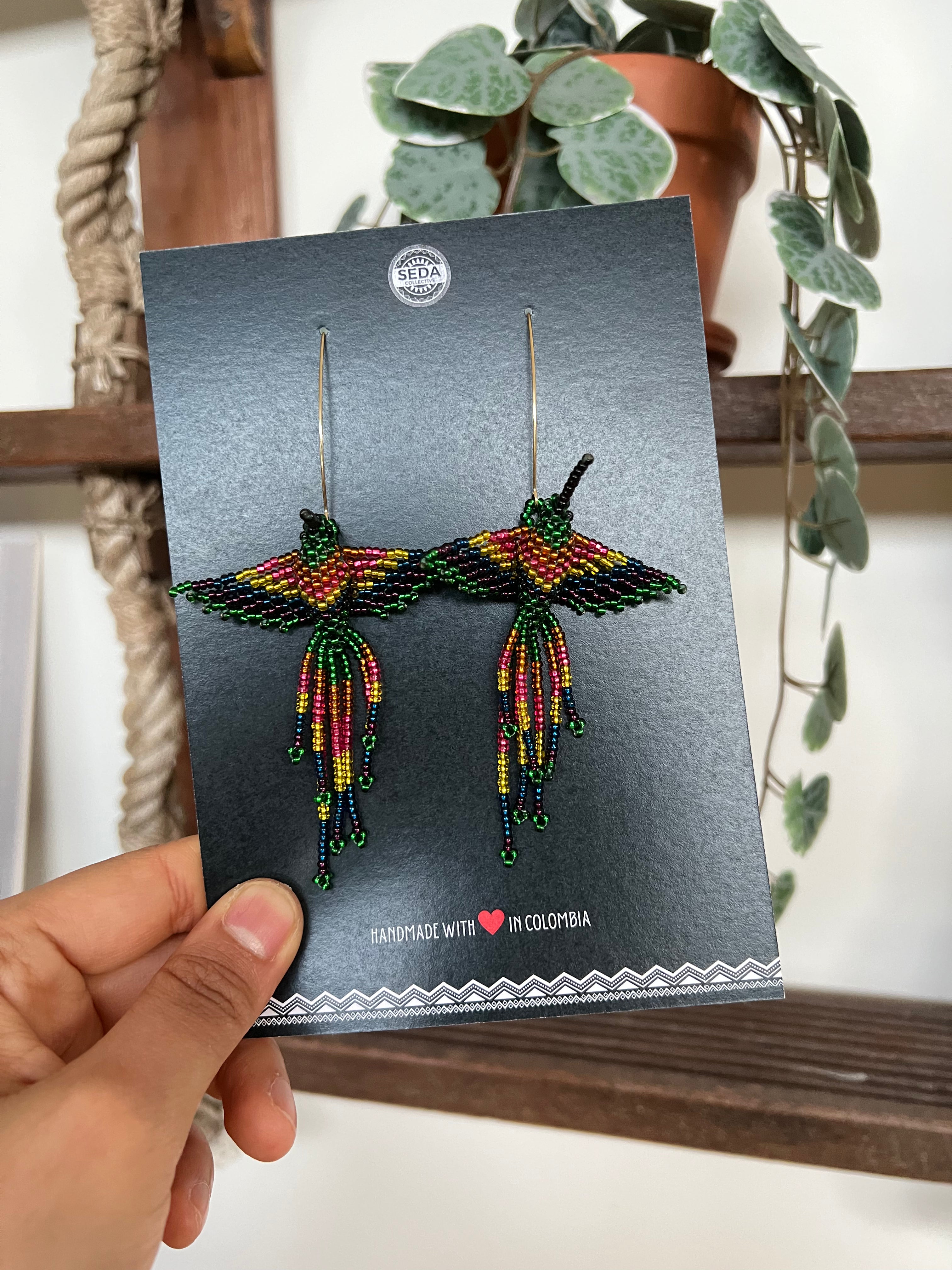 HUMMINGBIRD EARRINGS | MAXI #6